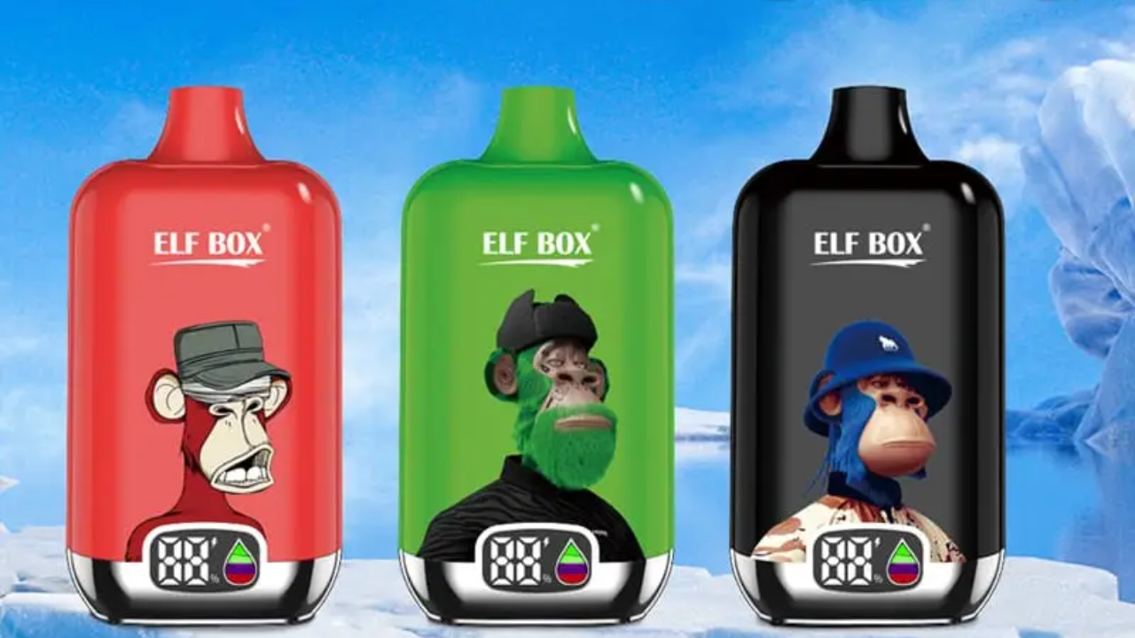 ELF BOX 12000: 25ml E-Liquid Capacity for Extended Vaping